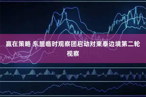 赢在策略 东盟临时观察团启动对柬泰边境第二轮视察